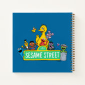 Sesamstraße | Vollfarbige Pals Notizblock (Rückseite)