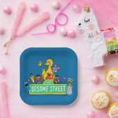 Sesamstraße | Vollfarbige Pals Pappteller (Party)
