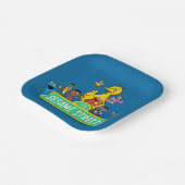 Sesamstraße | Vollfarbige Pals Pappteller (Gewinkelt)