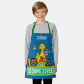 Sesamstraße | Vollfarbige Pals Schürze (Getragen)