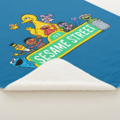 Sesamstraße | Vollfarbige Pals Sherpadecke (3/4)