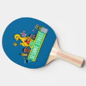 Sesamstraße | Vollfarbige Pals Tischtennis Schläger (Seitenansicht)