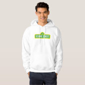 Sesamstraße | Vollfarbiges Logo Hoodie (Vorne ganz)