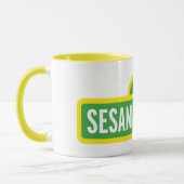 Sesamstraße | Vollfarbiges Logo Tasse (Links)