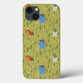 Sesamstraße | Waldland Friends Pattern Case-Mate iPhone Hülle (Rückseite)