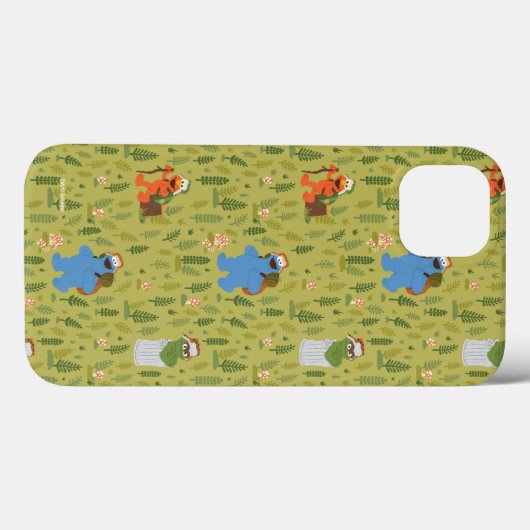 Sesamstraße | Waldland Friends Pattern Case-Mate iPhone Hülle (Rückseite (Horizontal))