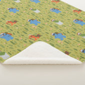 Sesamstraße | Waldland Friends Pattern Sherpadecke (3/4)