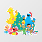 Sesamstraße | Weihnachten Fensteraufkleber (Blatt)