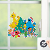 Sesamstraße | Weihnachten Fensteraufkleber (Zuhause)