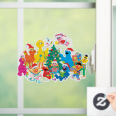 Sesamstraße | Weihnachten mit der ganzen Gang Fensteraufkleber (Zuhause)