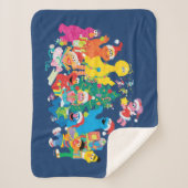 Sesamstraße | Weihnachten mit der ganzen Gang Sherpadecke (Vorderseite)