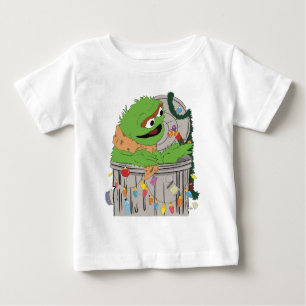 Sesamstraße   Weihnachts-Oscar der Grouch Baby T-shirt