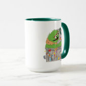 Sesamstraße | Weihnachts-Oscar der Grouch Tasse (VorderseiteRechts)