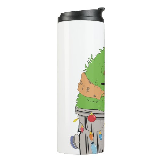 Sesamstraße | Weihnachts-Oscar der Grouch Thermosbecher (Nach links gedreht)