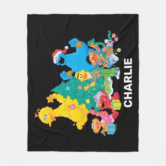 Sesamstraße | Weihnachtsfeiern Fleecedecke (Vorderseite)