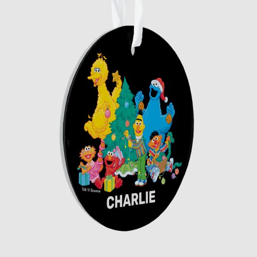 Sesamstraße | Weihnachtsfeiern Ornament (Vorderseite)