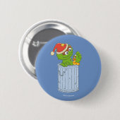Sesamstraße | Weihnachtsfeiertag Oscar Button (Vorne & Hinten)