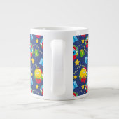 Sesamstraße Weihnachtsmuster Jumbo-Tasse (Rückseite)