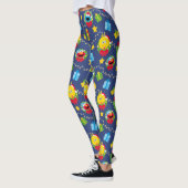 Sesamstraße Weihnachtsmuster Leggings (Links)
