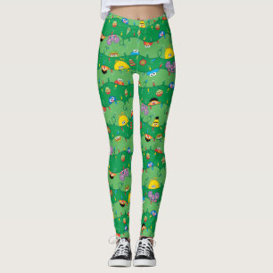 Sesamstraße Weihnachtsmuster Leggings