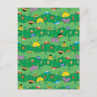 Sesamstraße Weihnachtsmuster