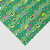 Sesamstraße Weihnachtsmuster Seidenpapier (Ausschnitt)