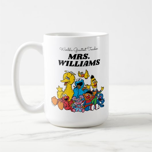Sesamstraße | Weltgrößter Lehrer Kaffeetasse (Links)