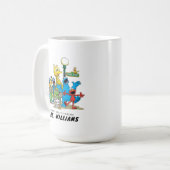 Sesamstraße | Weltgrößter Lehrer Kaffeetasse (Vorderseite Links)