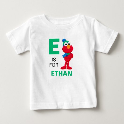 Sesamstraße | Winter Elmo Baby T-shirt (Vorderseite)