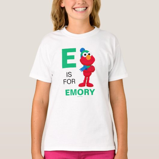 Sesamstraße | Winter Elmo T-Shirt (Vorderseite)