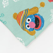 Sesamstraße Winter Pattern Fleecedecke (Ecke)