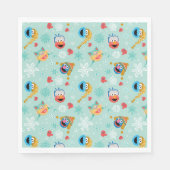 Sesamstraße Winter Pattern Serviette (Vorderseite)