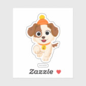 Sesamstraße | Winter Tango Aufkleber (Blatt)