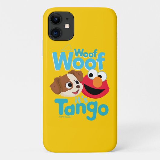 Sesamstraße | Woof Woof It's Tango & Elmo Case-Mate iPhone Hülle (Rückseite)