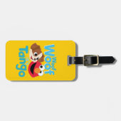 Sesamstraße | Woof Woof It's Tango & Elmo Gepäckanhänger (Vorderseite horizontal)