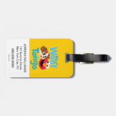 Sesamstraße | Woof Woof It's Tango & Elmo Gepäckanhänger (Rückseite horizontal)