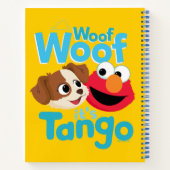 Sesamstraße | Woof Woof It's Tango & Elmo Notizblock (Rückseite)