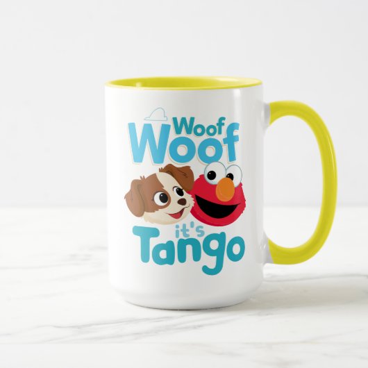 Sesamstraße | Woof Woof It's Tango & Elmo Tasse (Rechts)
