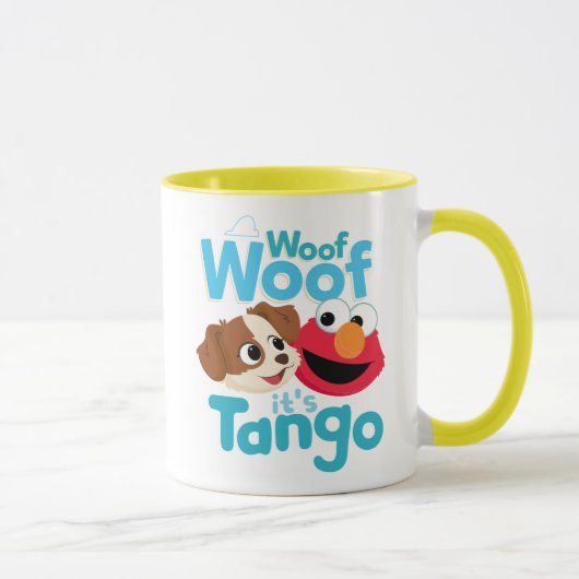 Sesamstraße | Woof Woof It's Tango & Elmo Tasse (Rechts)