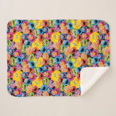 Sesamstraße-Zeichen gegenüber Muster Sherpadecke (Vorderseite (Horizontal))