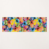 Sesamstraße-Zeichen gegenüber Muster Yogamatte (Vorderseite (Horizontal))