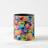 Sesamstraße-Zeichen: Name und Monogramm Tasse (Zentrum)