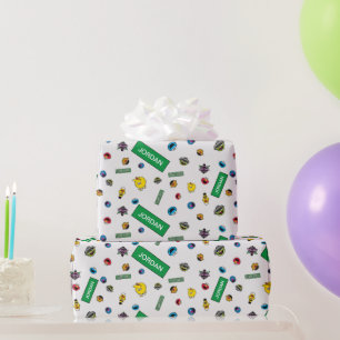 Sesamstraße Zeichenmuster Geschenkpapier
