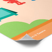 Sesamstraße | Zoomszene Poster (Ecke)