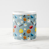 SesamStreet Niedlich Halloween Pattern Jumbo-Tasse (Vorderseite)