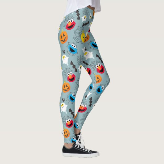 SesamStreet Niedlich Halloween Pattern Leggings (Rechts)