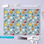 SesamStreet Niedlich Halloween Pattern Seidenpapier (Handwerk)