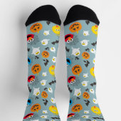 SesamStreet Niedlich Halloween Pattern Socken (Oben)