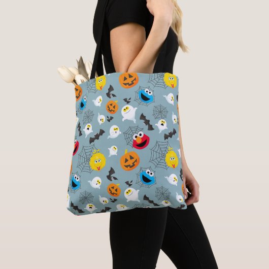 SesamStreet Niedlich Halloween Pattern Tasche (Von Nahem)