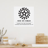 Sese Wo Soban | Symbol Lebensdauerveränderungen & Poster (Küche)
